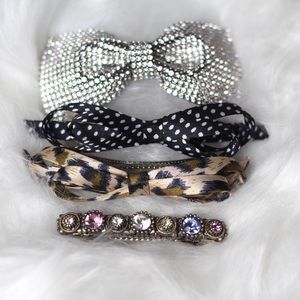 Banana Style Hair Clips Set of 4